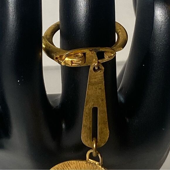 Damascene Vintage Spaniard Sailing Ship Key Chain - Picture 5 of 7